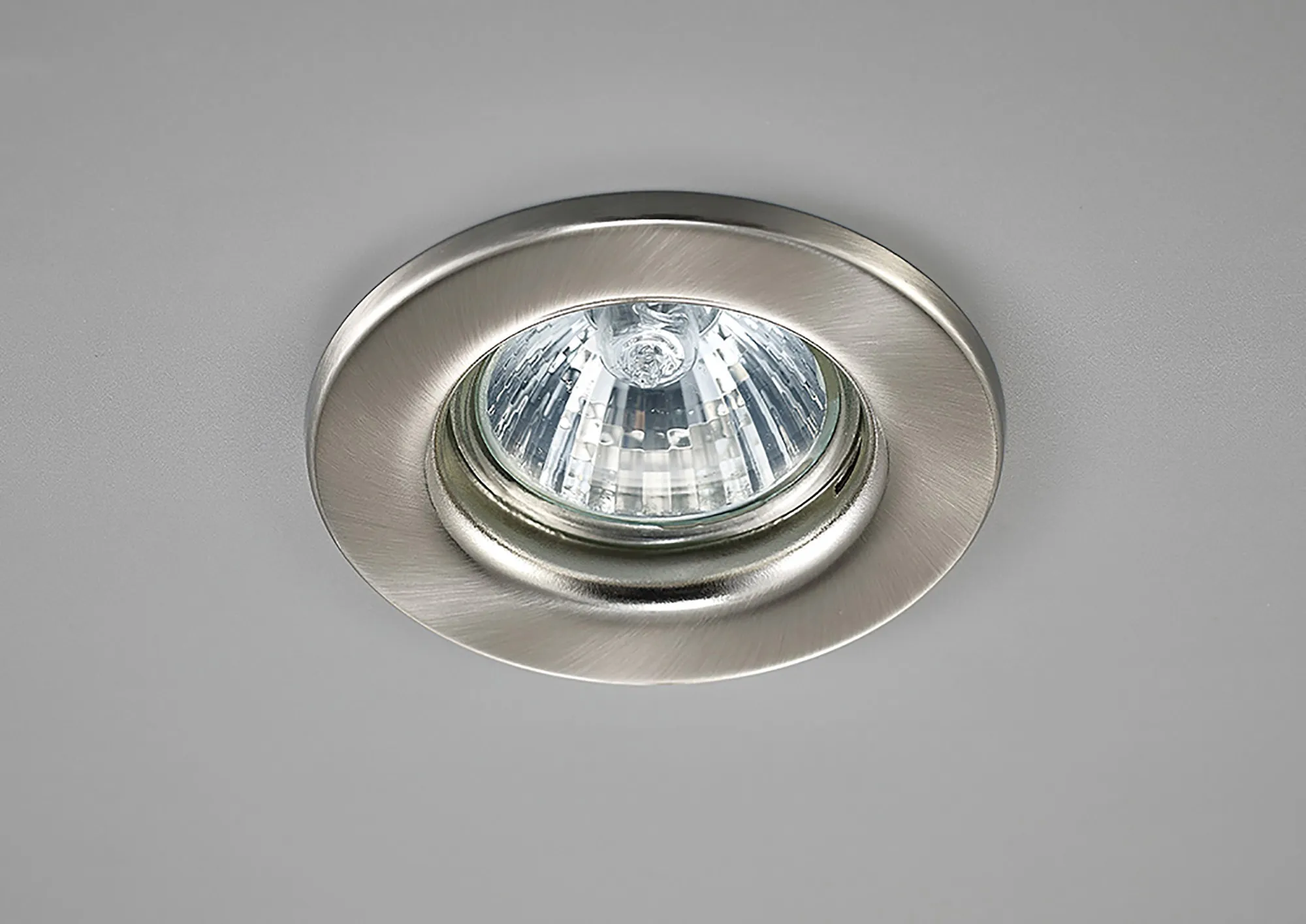 Hudson GU10 Fixed Downlight, Cut Out 60mm Satin Nickel D0037  Deco Hudson